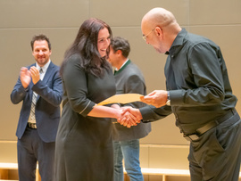 Auszeichnung: Verleihung der Otto-Jochum Medaille sowie der Staatlichen Anerkennung als Chorleiter*in im Laienmusizieren (Foto: Peter Mößmer)