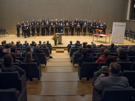 Auszeichnung: Verleihung der Otto-Jochum Medaille sowie der Staatlichen Anerkennung als Chorleiter*in im Laienmusizieren (Foto: Peter Mößmer)