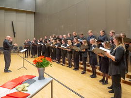 Auszeichnung: Verleihung der Otto-Jochum Medaille sowie der Staatlichen Anerkennung als Chorleiter*in im Laienmusizieren (Foto: Peter Mößmer)