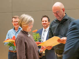 Auszeichnung: Verleihung der Otto-Jochum Medaille sowie der Staatlichen Anerkennung als Chorleiter*in im Laienmusizieren (Foto: Peter Mößmer)