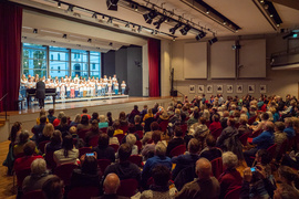 Chorklassen der Grundschule St. Martin Marktoberdorf (Foto: Peter Mößmer) | © Peter Mößmer