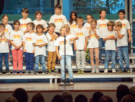Chorklassen der Grundschule St. Martin Marktoberdorf (Foto: Peter Mößmer) | © Peter Mößmer