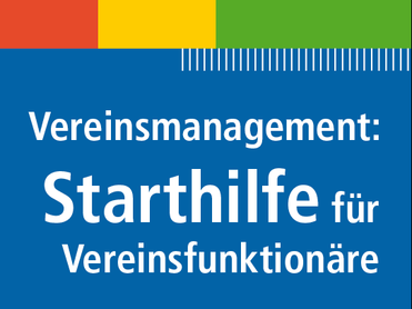 Fortbildung "Starthilfe" für Vereinsfunktionäre (Grafik: BMR)