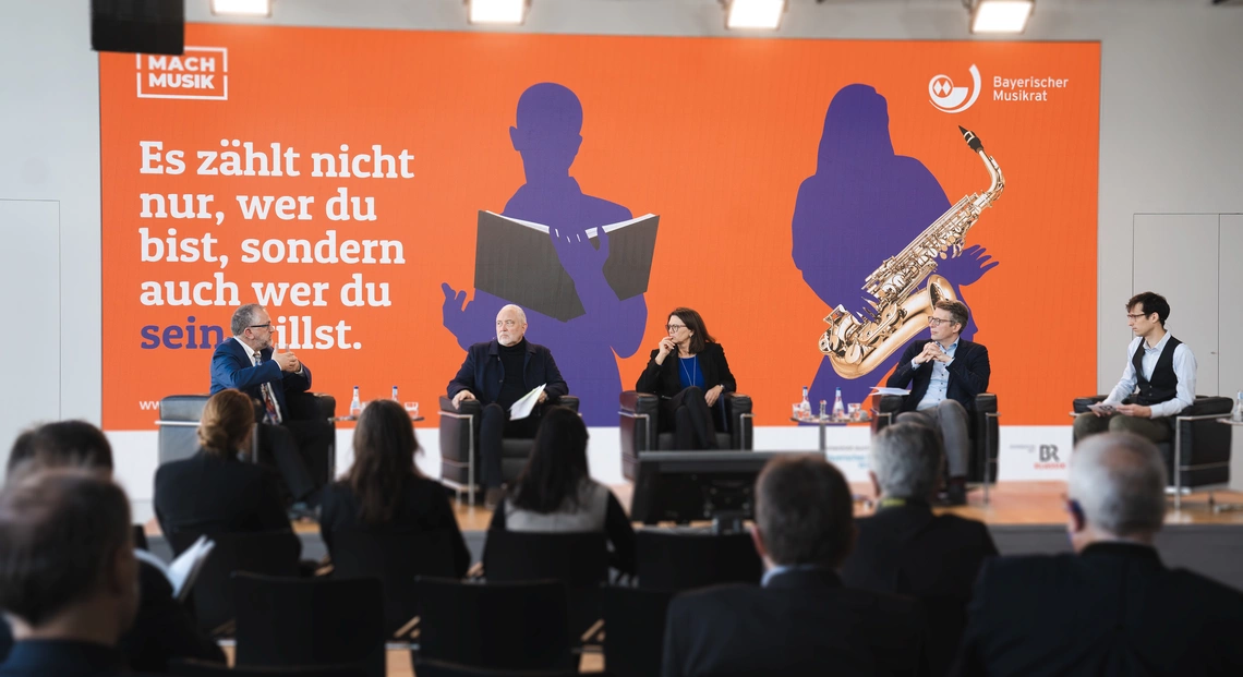 Pressekonferenz zur Kampagne #MachMusik (Foto: StMWK/Axel König)