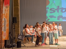 Chorklassentreffen: Singen aus voller Kehle (Foto: Peter Mößmer)