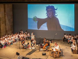 Chorklassentreffen: Singen aus voller Kehle (Foto: Peter Mößmer)